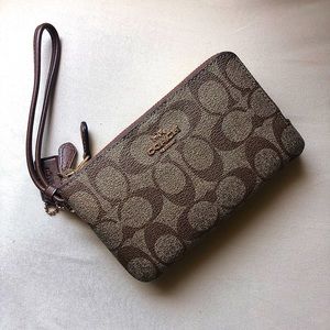 Coach zipper wallet